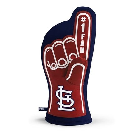 YOUTHEFAN YouTheFan 5023743 St. Louis Cardinals No. 1 Oven Mitt 5023743